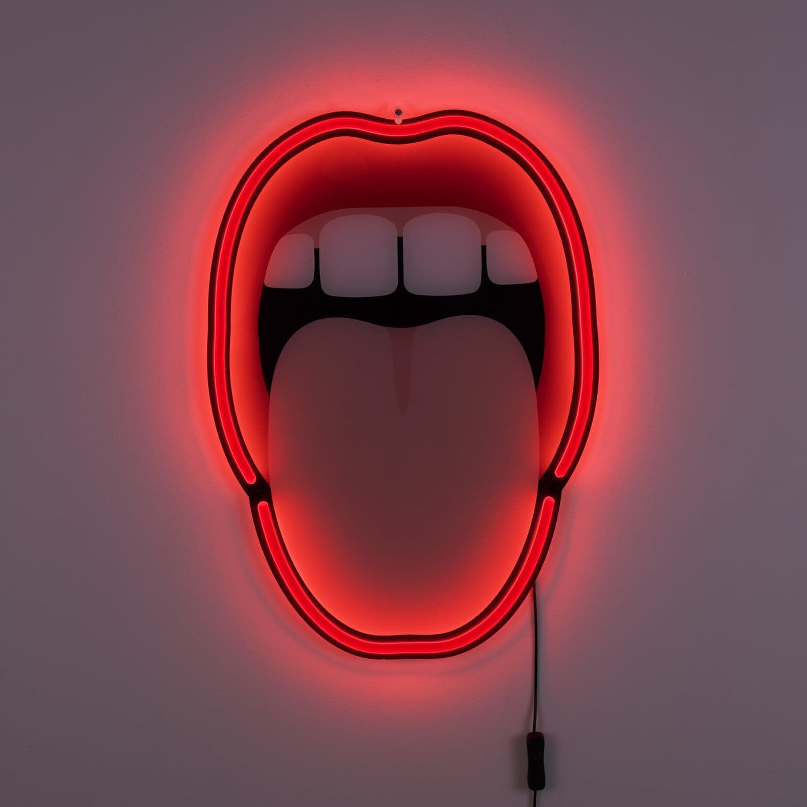 Blow Tongue LED Vegglampe - Seletti - Stue - Design - Plast
