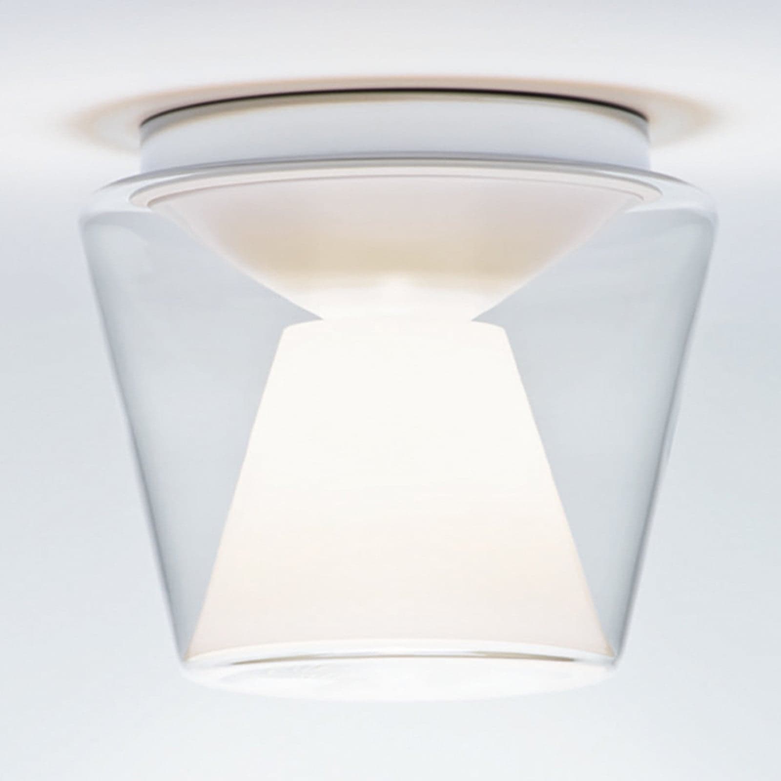 Annex LED Taklampe L Clear/Opal - Serien Lighting - Stue - Design - Glass - Med en lyskilde