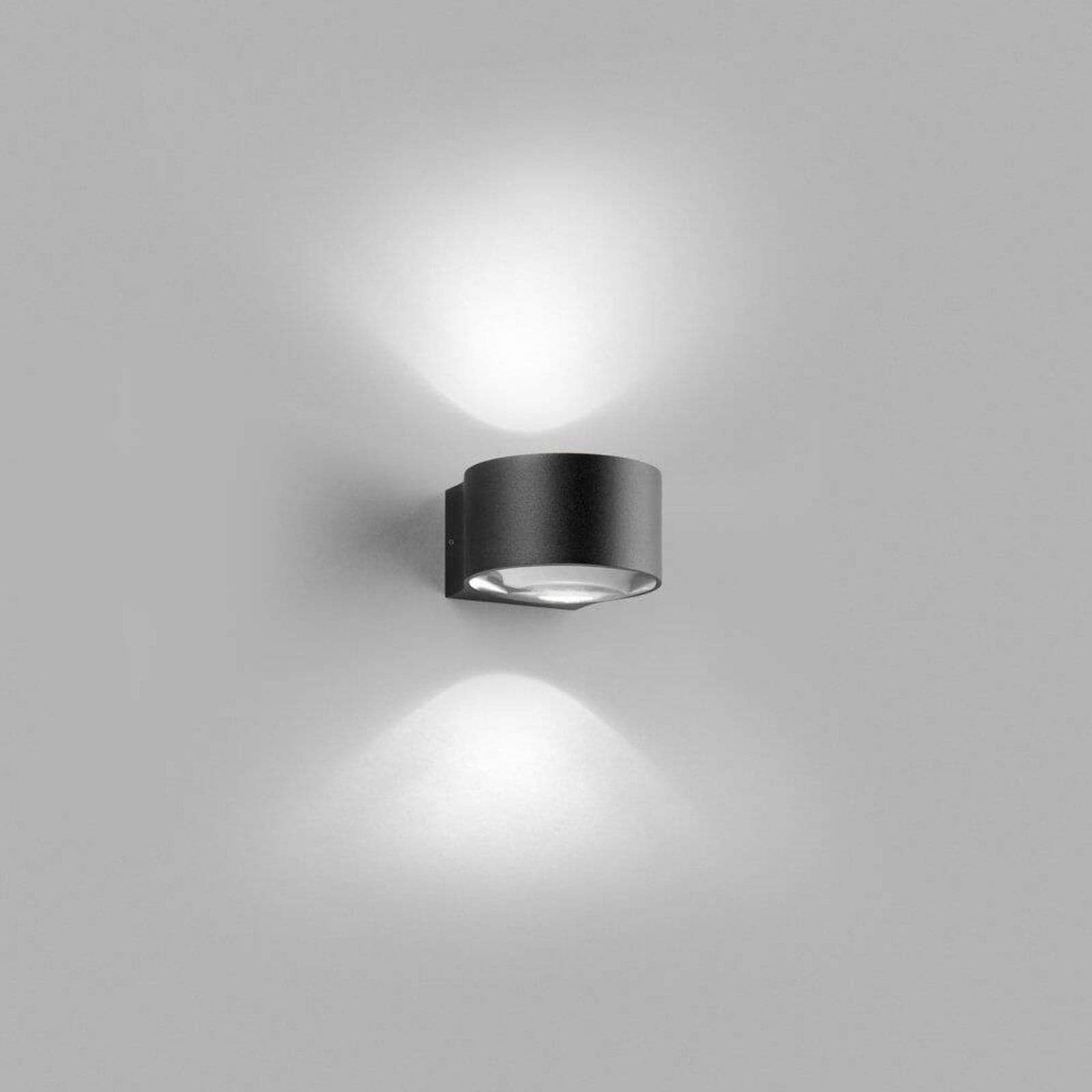 Orbit Mini vegglampe 3000K svart - LIGHT-POINT - Stue - Aluminium