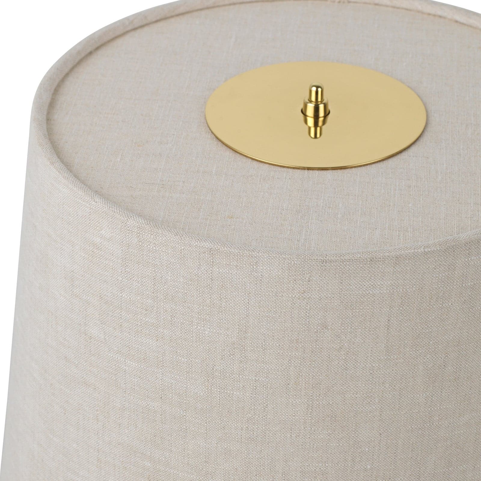 9205 Bordlampe Canvas - GUBI - Stue - Design - Messing - Rund