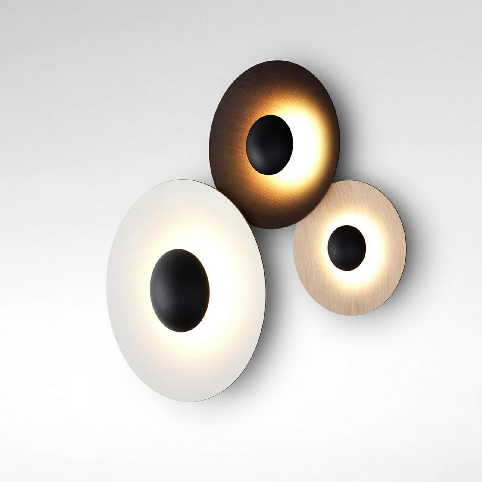 Ginger 60 C Vegglampe Wenge-Wenge - Marset - Stue - Aluminium
