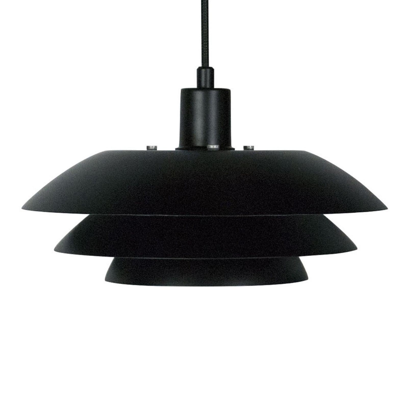 DL31 Pendel Mat Svart - Dyberg Larsen - Stue - Skandinavisk - Metall - Med en lyskilde