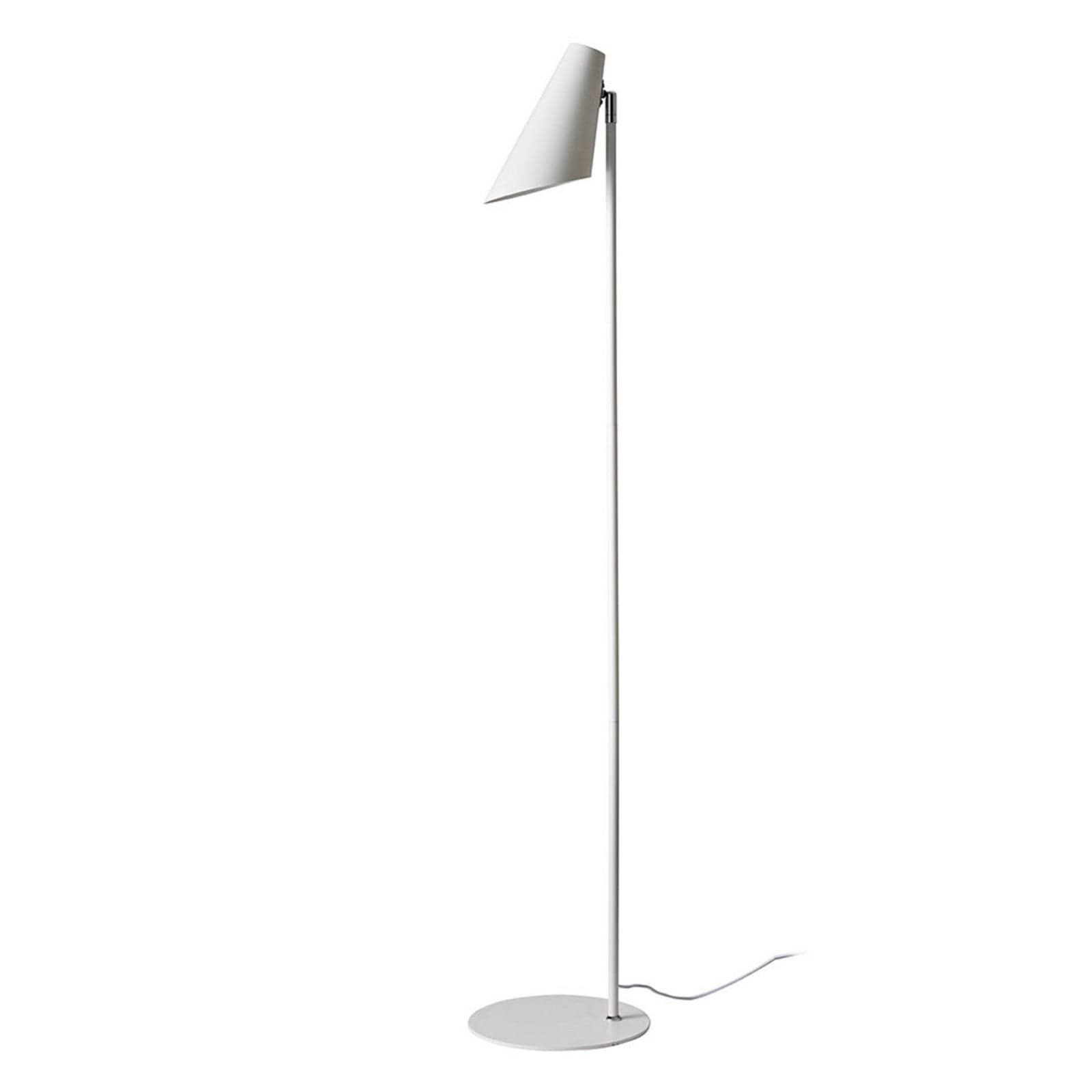 Cale Gulvlampe White - Dyberg Larsen - Stue - Skandinavisk - Metall - Med skjerm