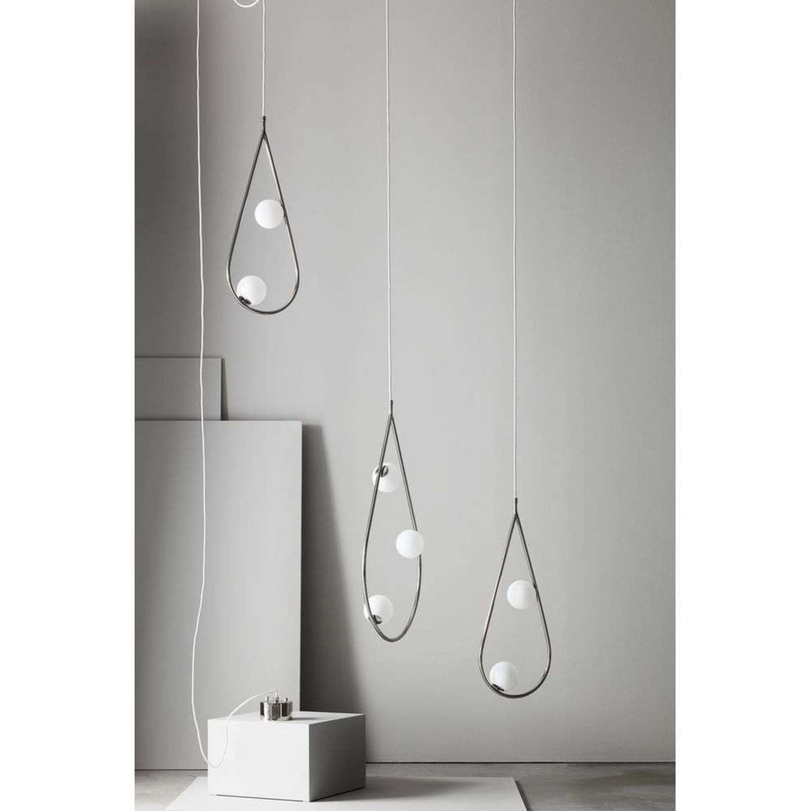 Pearls 65 Pendel Nickel - Pholc - Stue - Metall