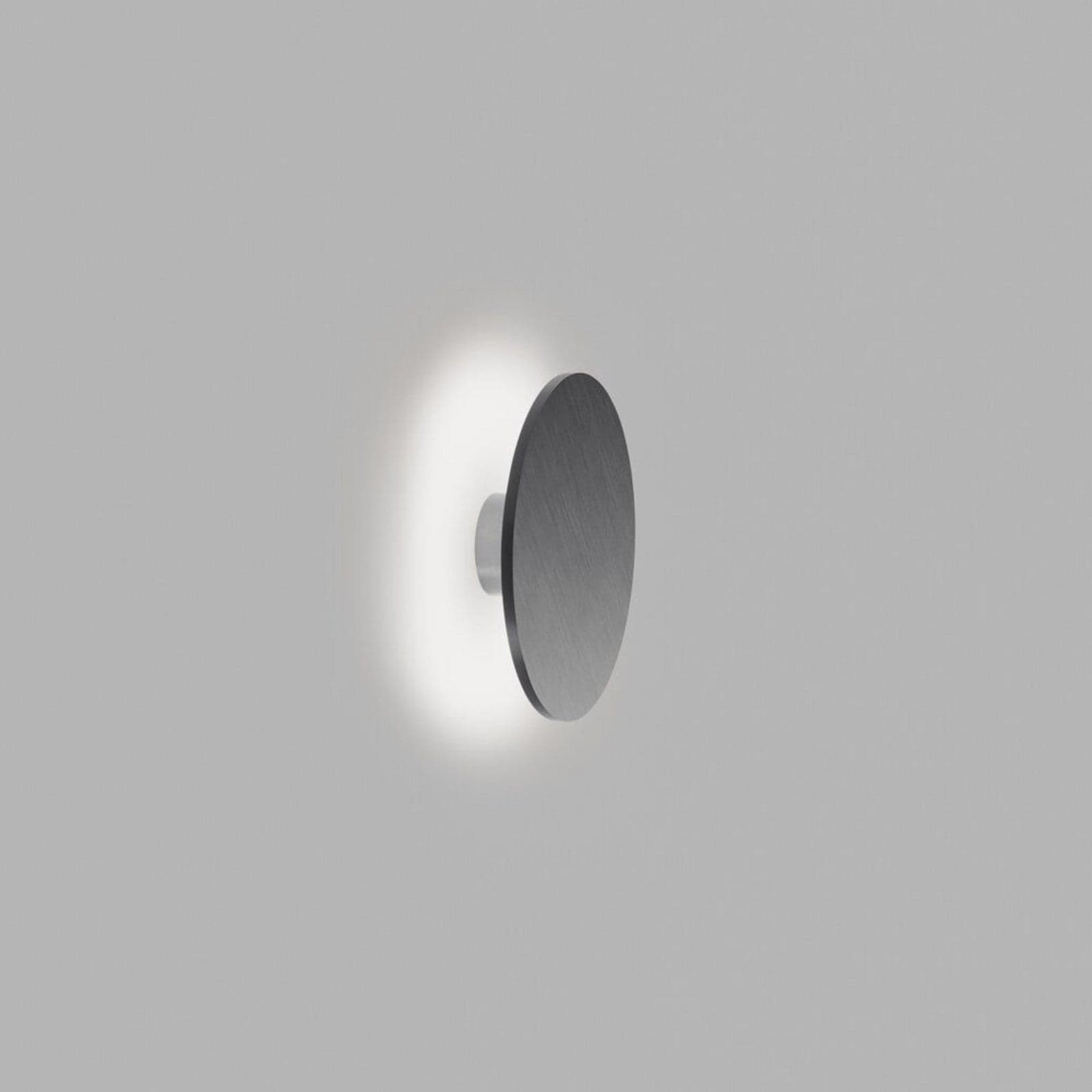 Soho W3 vegglampe, Ø 30 cm, IP54, CCT, grå - LIGHT-POINT - Balkong - Aluminium