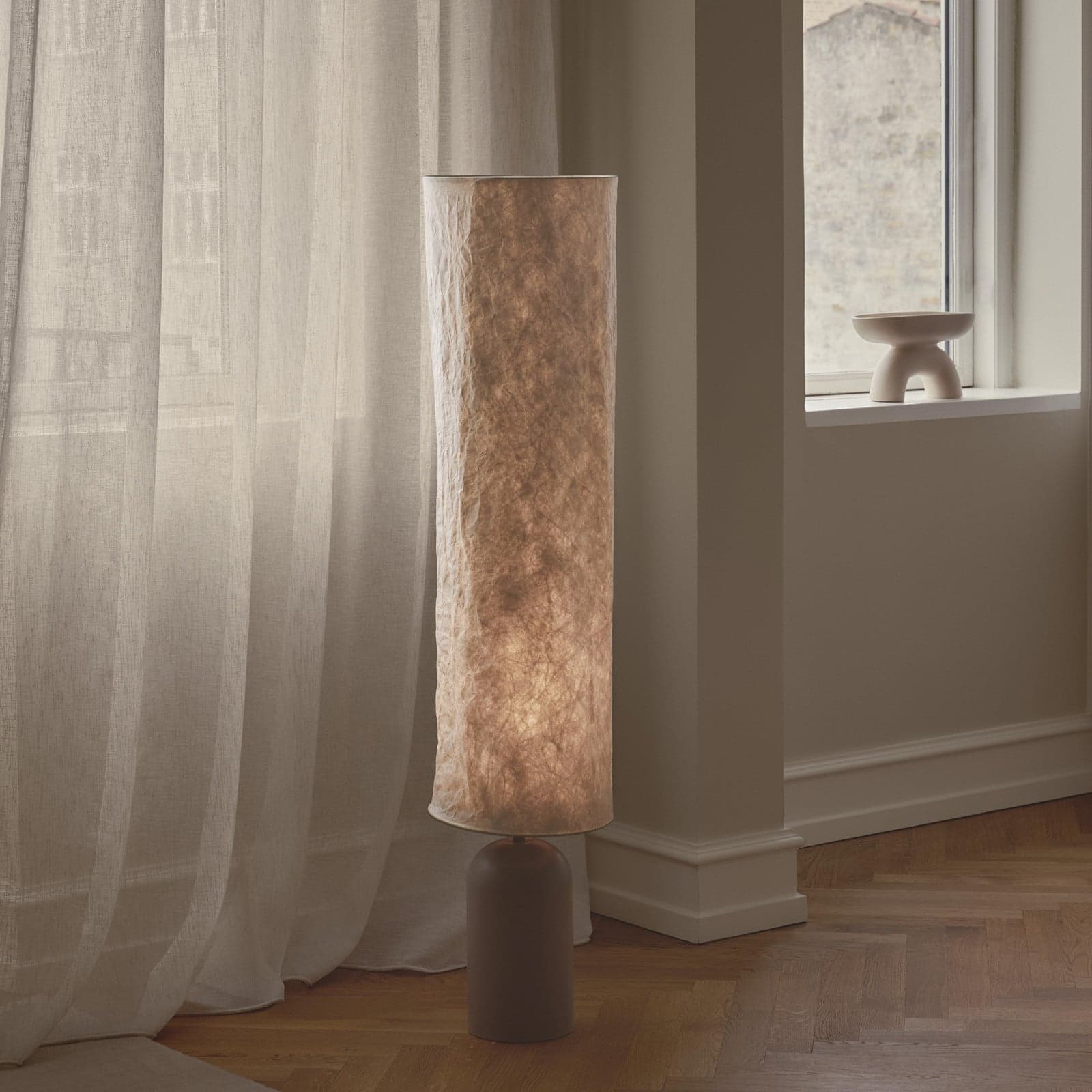 Talli Gulvlampe Brown - DFTP DFTP by Nordlux - Soverom - Plast - Sylinder