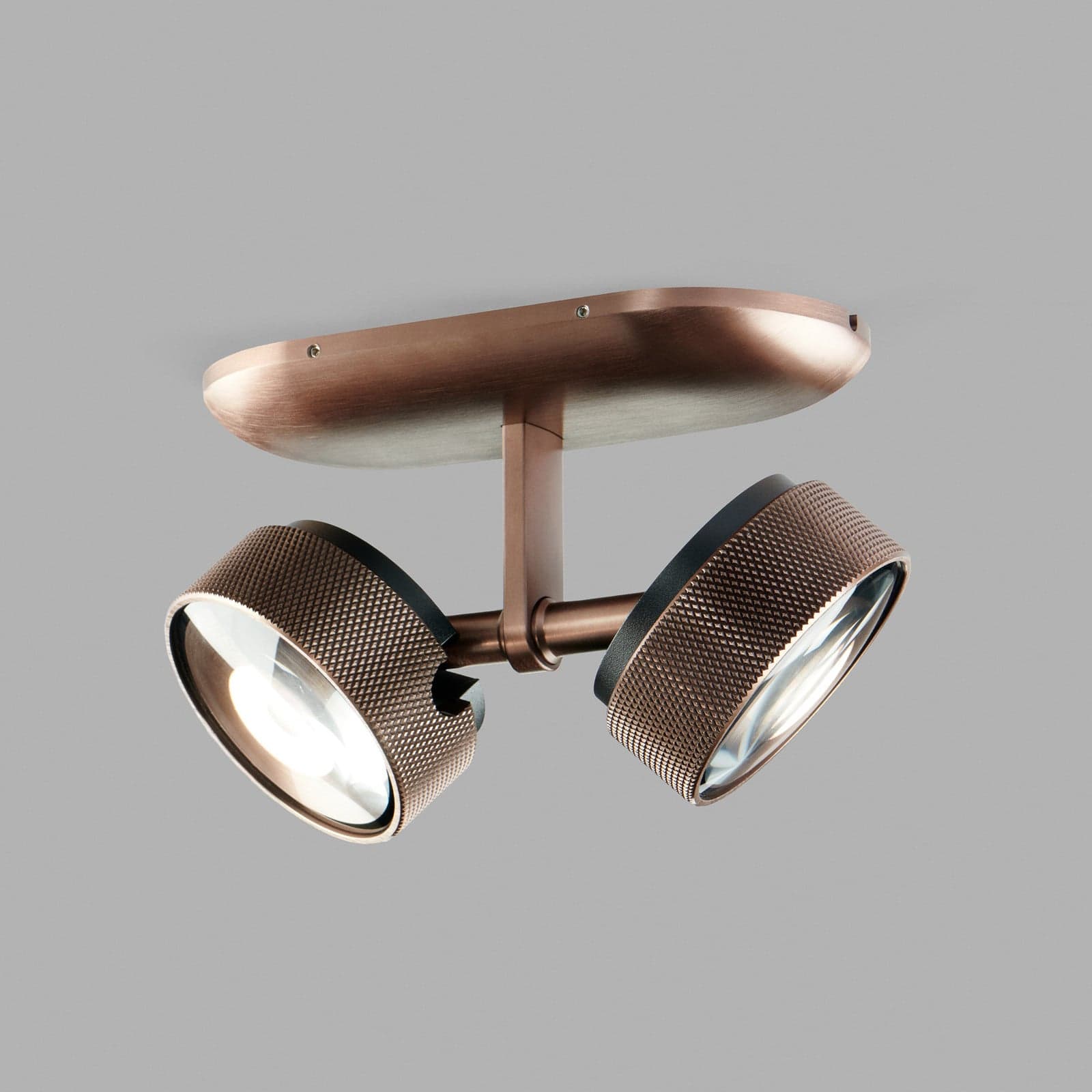 Cosmo C2 LED-downlight, rosagull, CCT, 2 lyskilder - Light-Point - Stue - Design - Aluminium - Med flere lyskilder