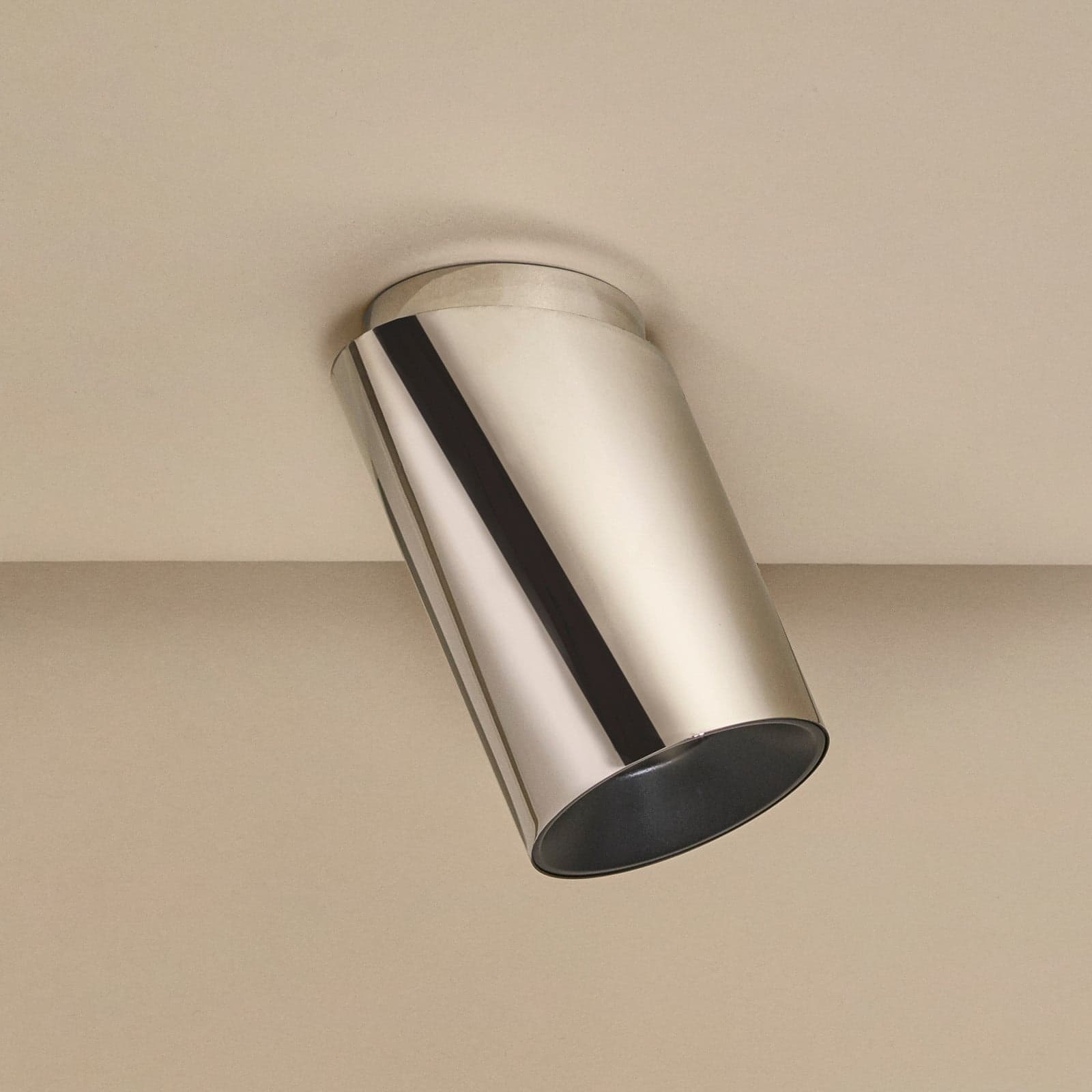 Tobo taklampe, Ø 8,5 cm, nikkelfarget – DCW - Entré - Design - Metall