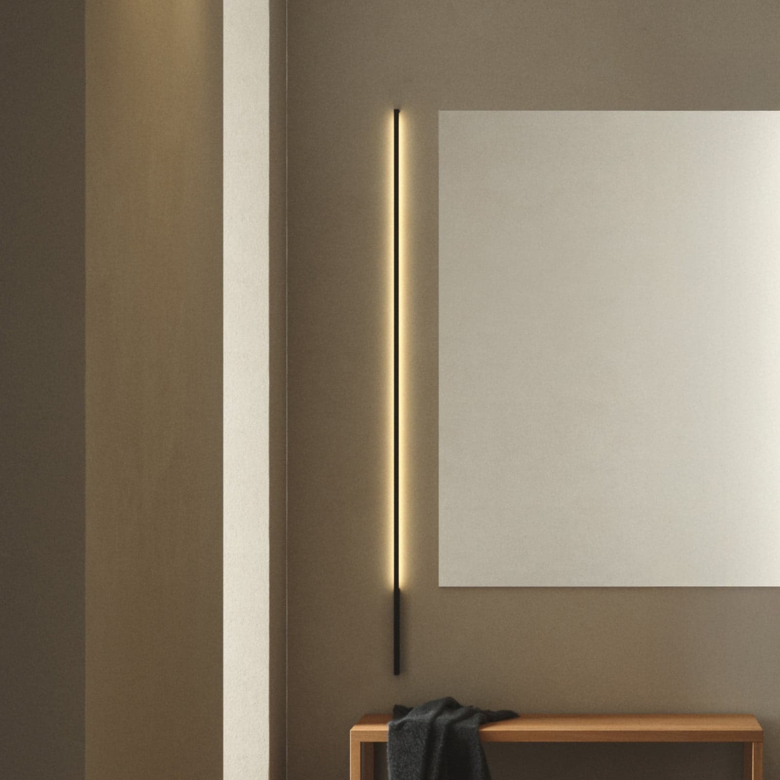 Stripe C/W LED-lyslist svart, 200 cm, CCT - Light-Point - Stue - Design - Aluminium - Med en lyskilde