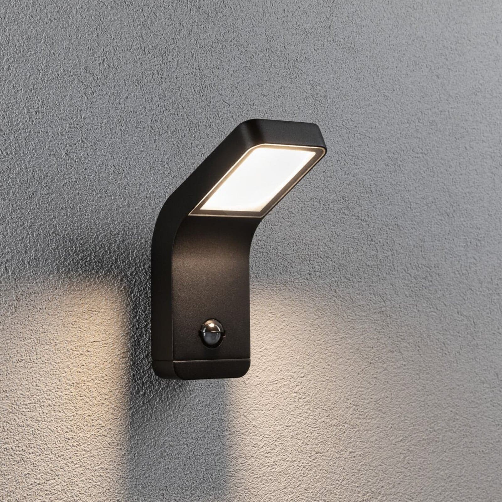 Kulma Utendørs Vegglampe m/Sensor SWR Antrasitt - Paulmann - Metall - Med en lyskilde
