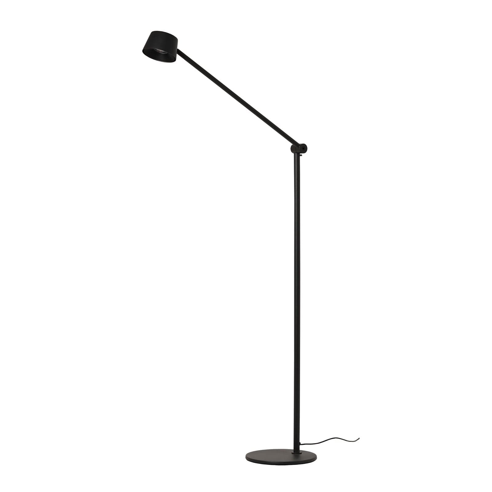 Direction F1 LED-gulvlampe, svart, høyde 117 cm - Antidark - Stue - Moderne - Metall - Med en lyskilde