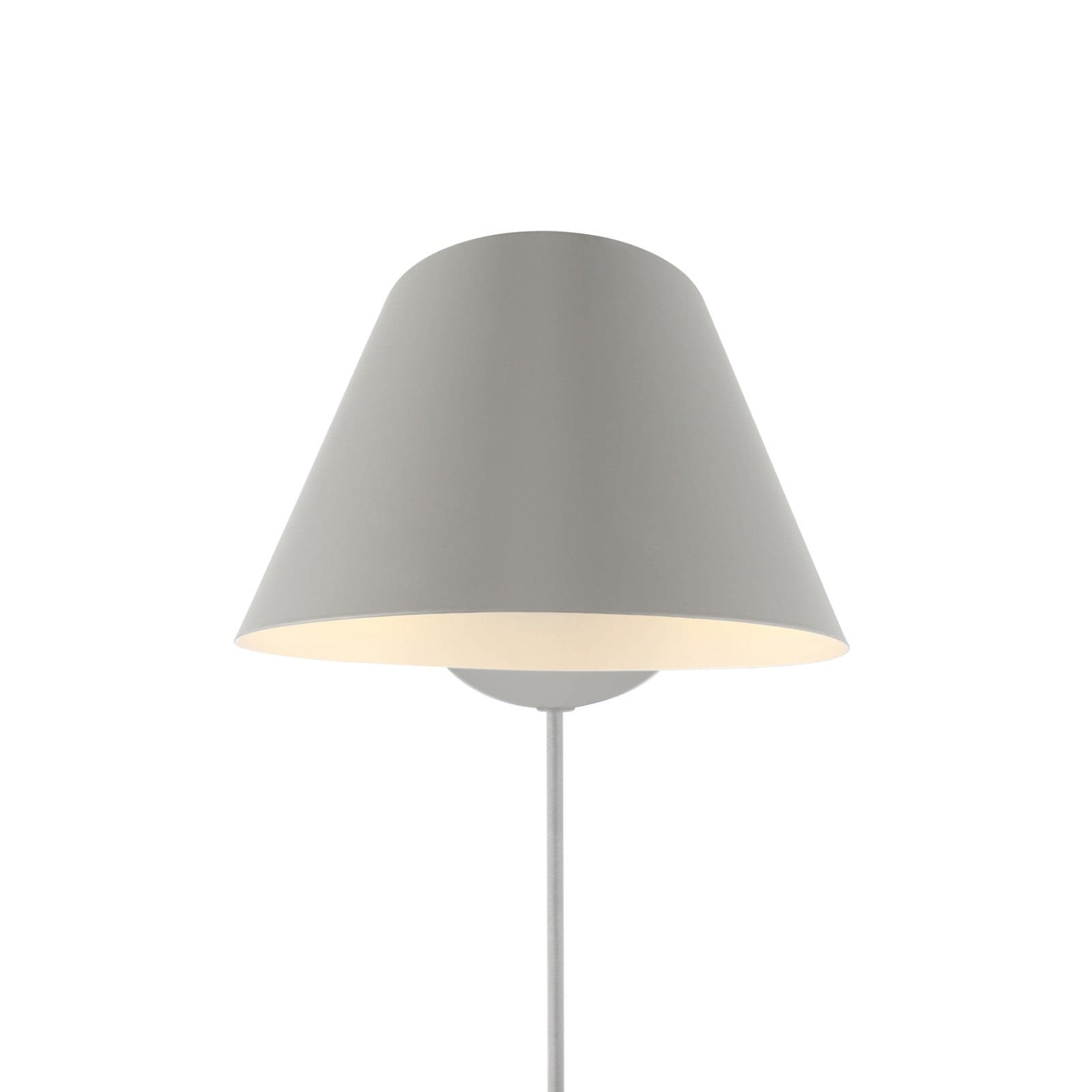 Stay Short Vegglampe Grå - DFTP DFTP by Nordlux - Soverom - Design - Metall - Med en lyskilde