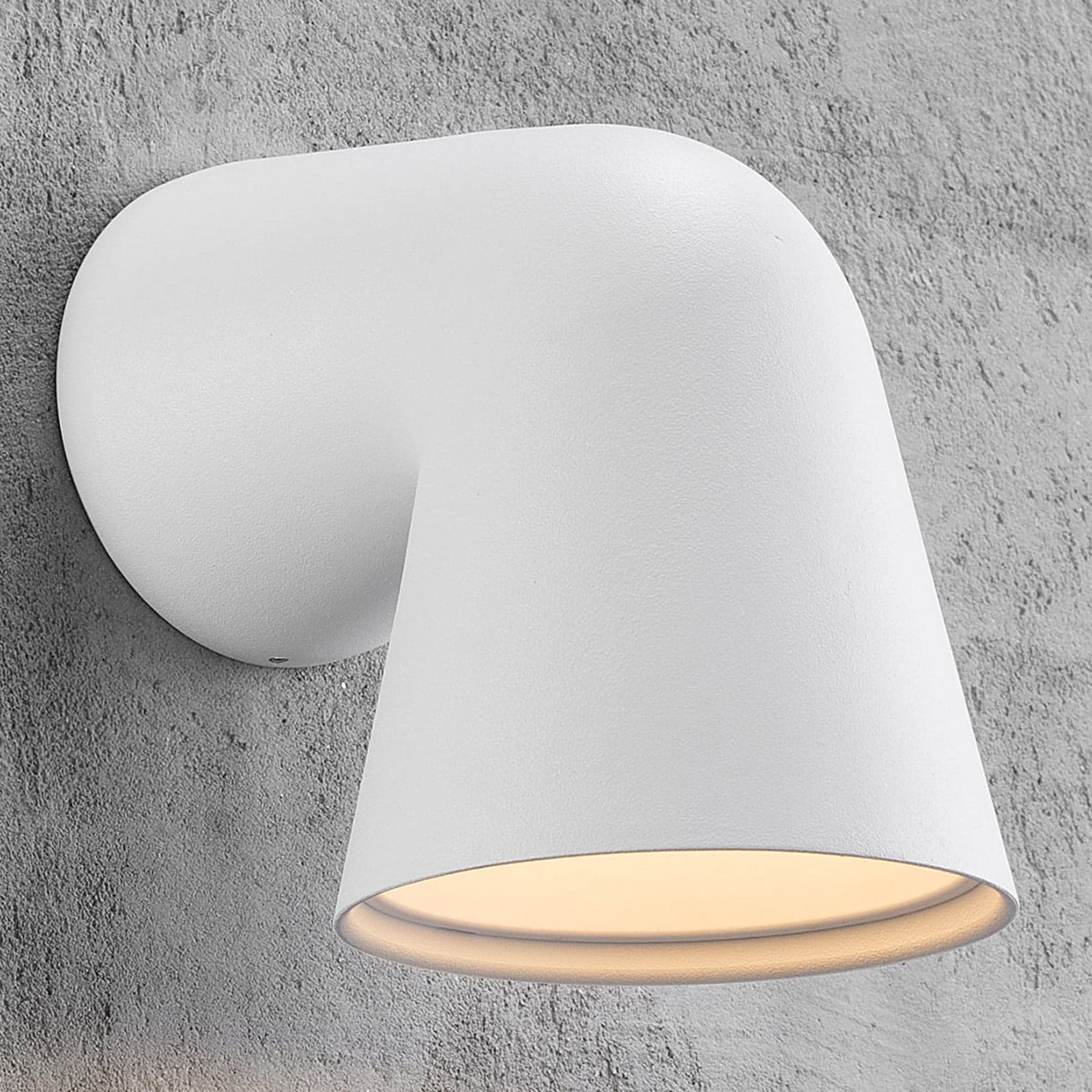Front Single Vegglampe White - Nordlux - Moderne - Metall - Med en lyskilde