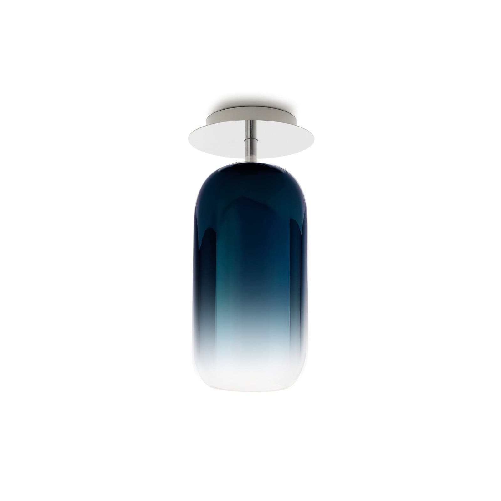 Gople Mini Taklampe Bluee Sapphire - Artemide - Stue - Design - Glass - Med avstand