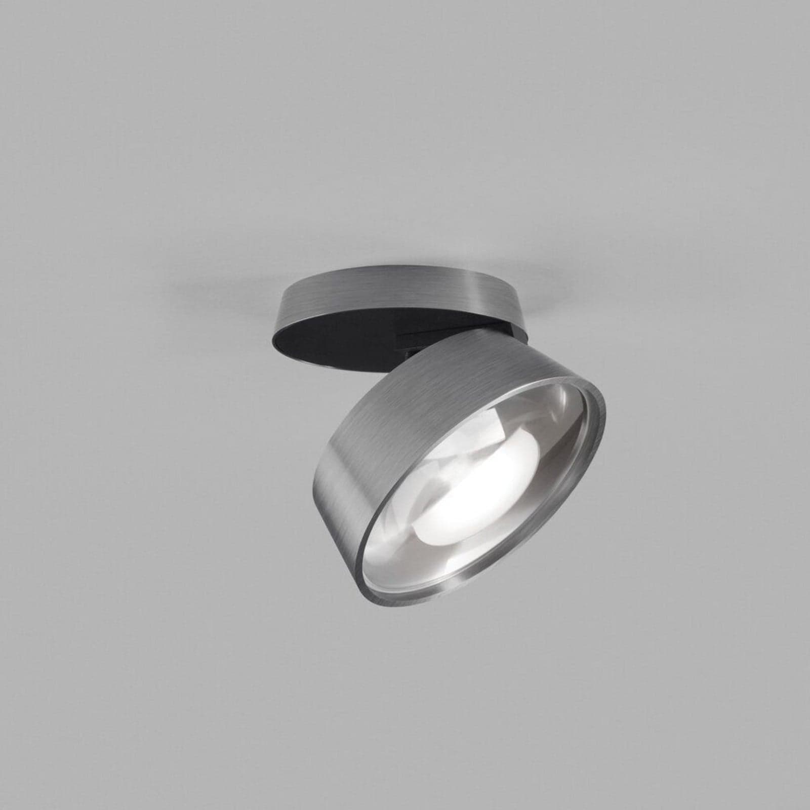 Vantage 1+ LED-spot, titan, 1 lyskilde, justerbar - Light-Point - Stue - Aluminium