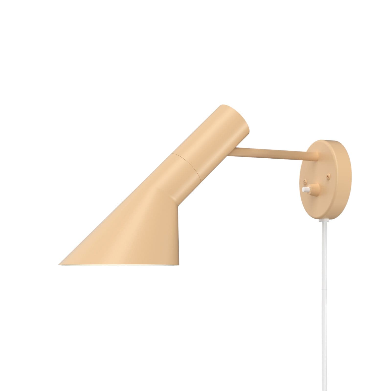 AJ Vegglampe Warm Sand - Louis Poulsen - Stue - Design - Metall - Med en lyskilde