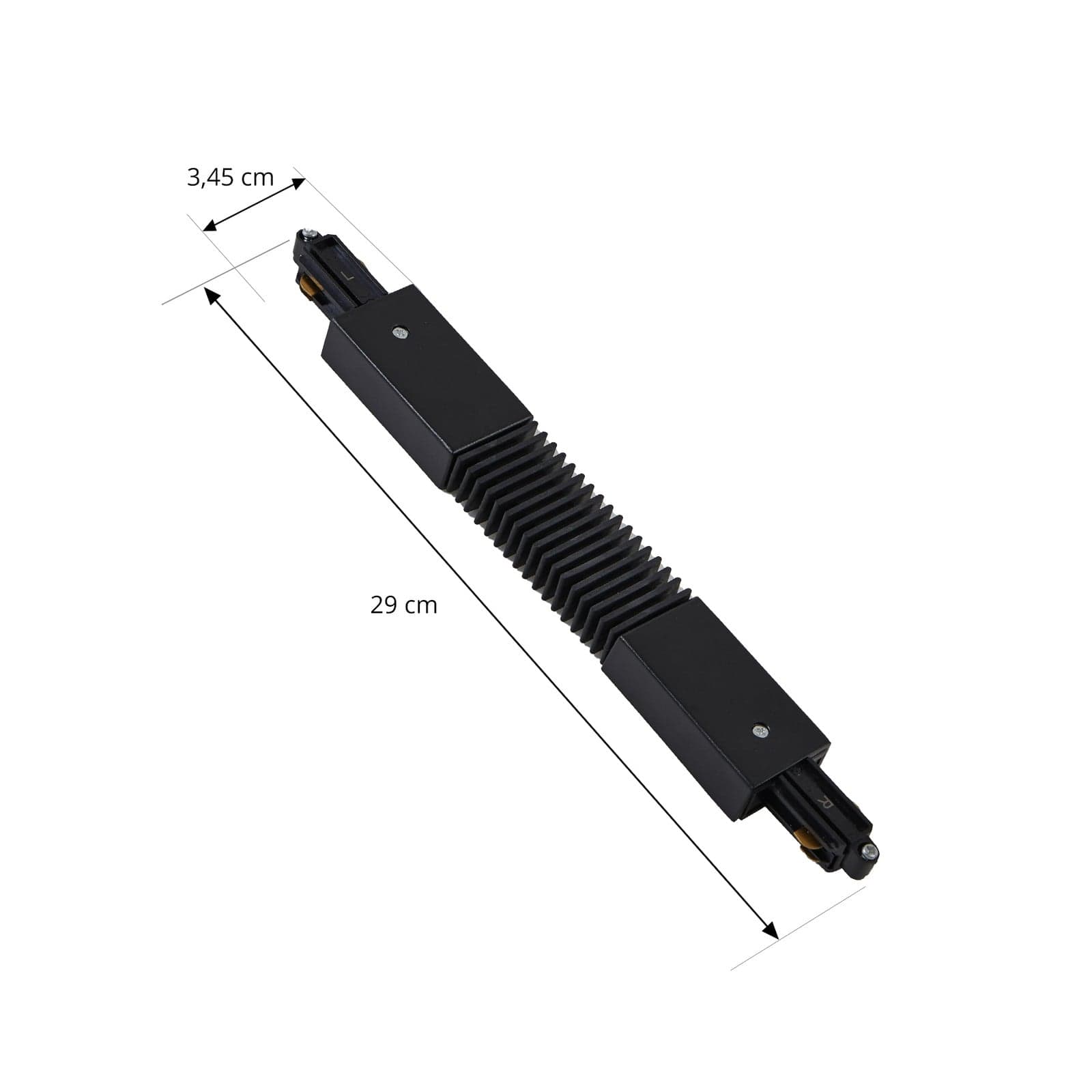 Linaro Track Flex Connector Svart - Lindby - Plast