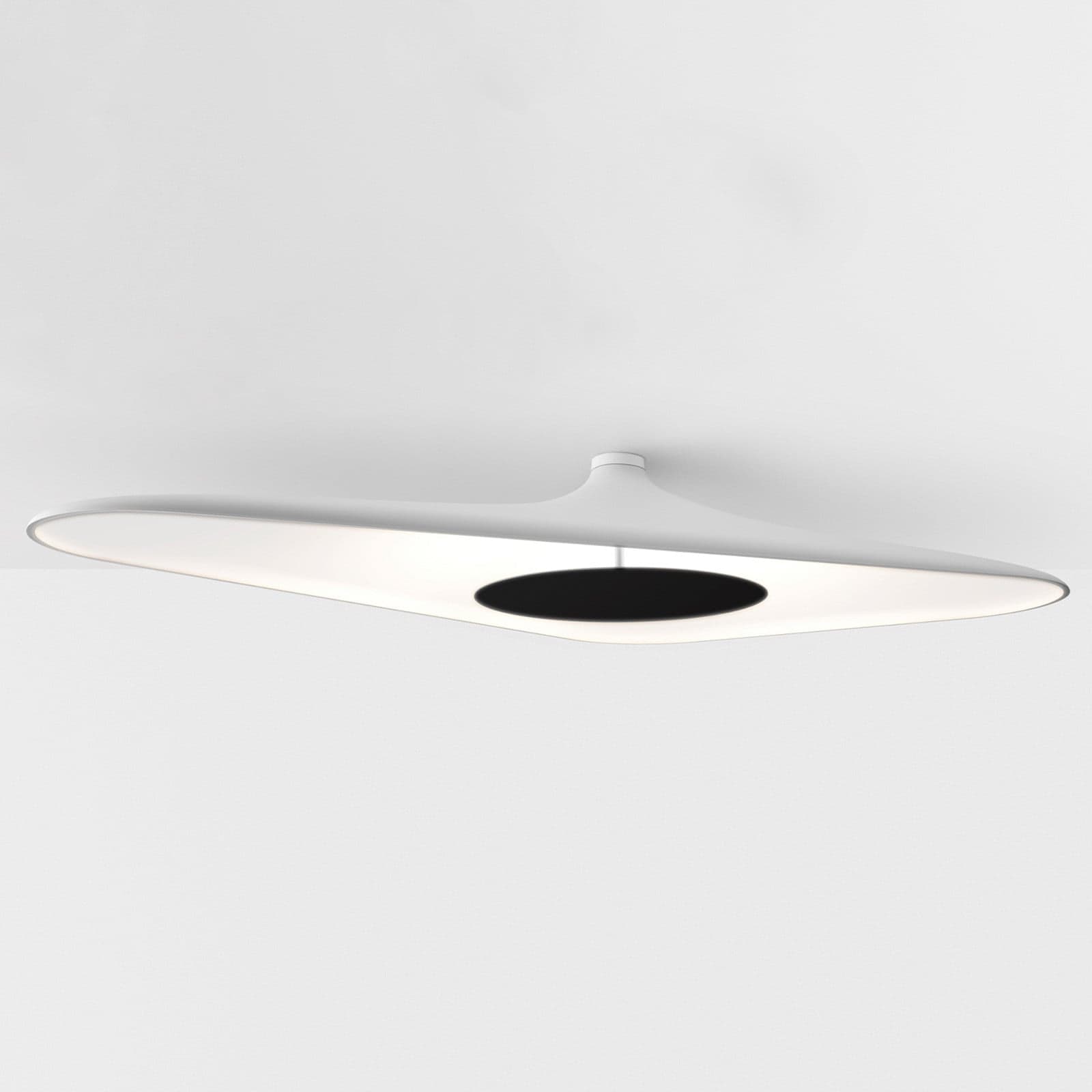 Soleil Noir Taklampe H18,5 Hvit - Luceplan - Stue - Design - Plast - Med avstand