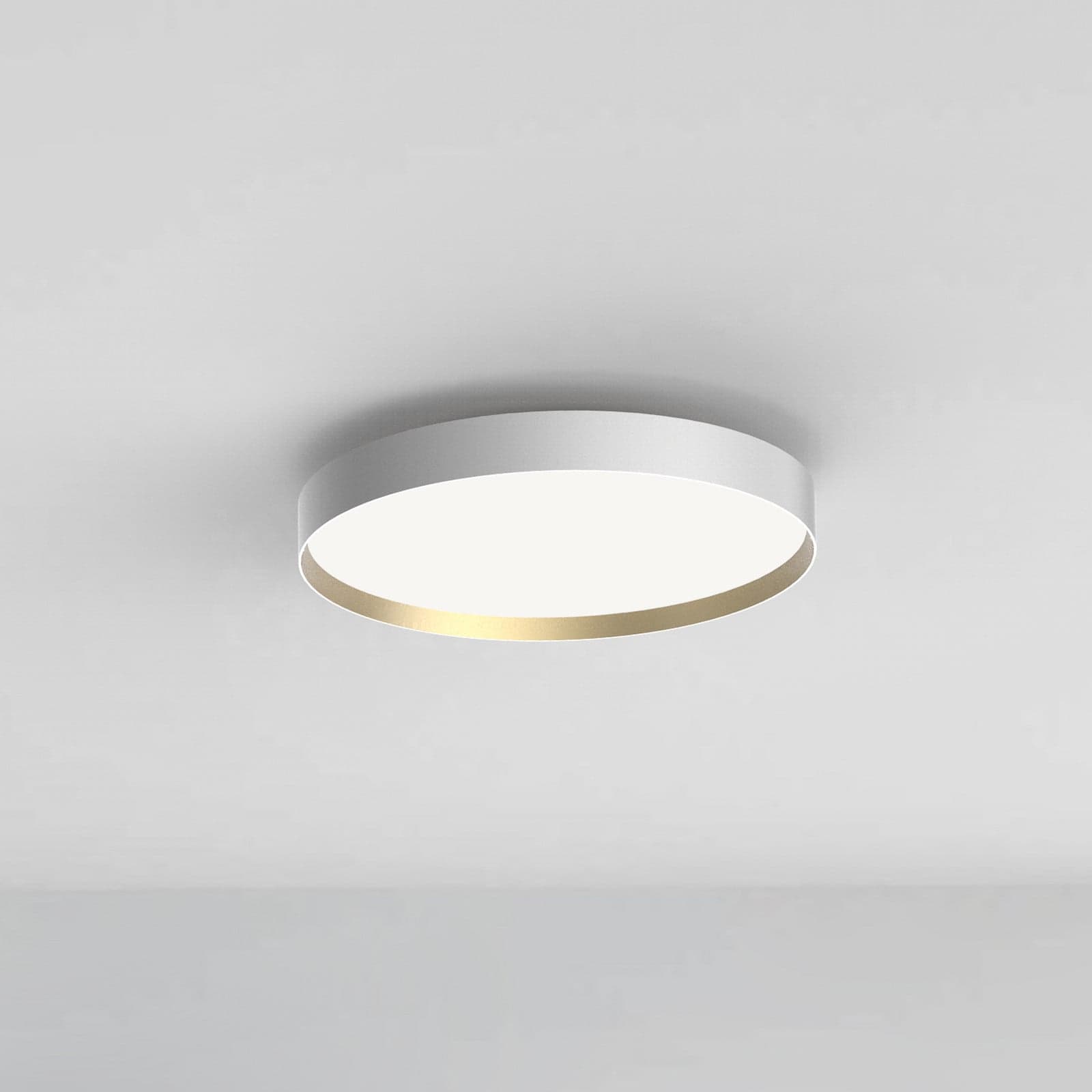 Lucia 45 Taklampe White/Gold - Loom Design - Stue - Moderne - Metall - Rund