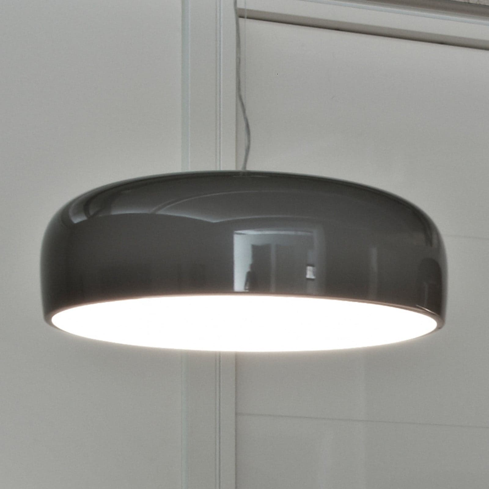 Smithfield S hengelampe grå - FLOS - Stue - Design - Metall - Med en lyskilde