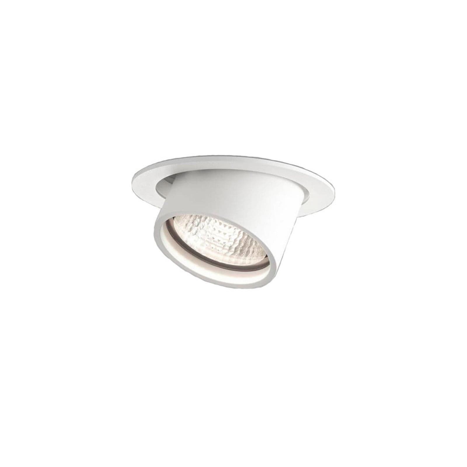 Angle+ Downlight Spott 10W 2700K White - LIGHT-POINT - Bad - Aluminium