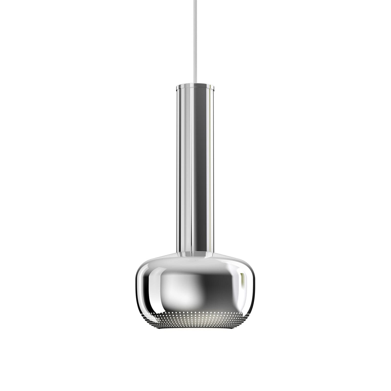 VL56 Pendel High-Gloss Chrome-Plated - Louis Poulsen - Stue - Design - Med en lyskilde