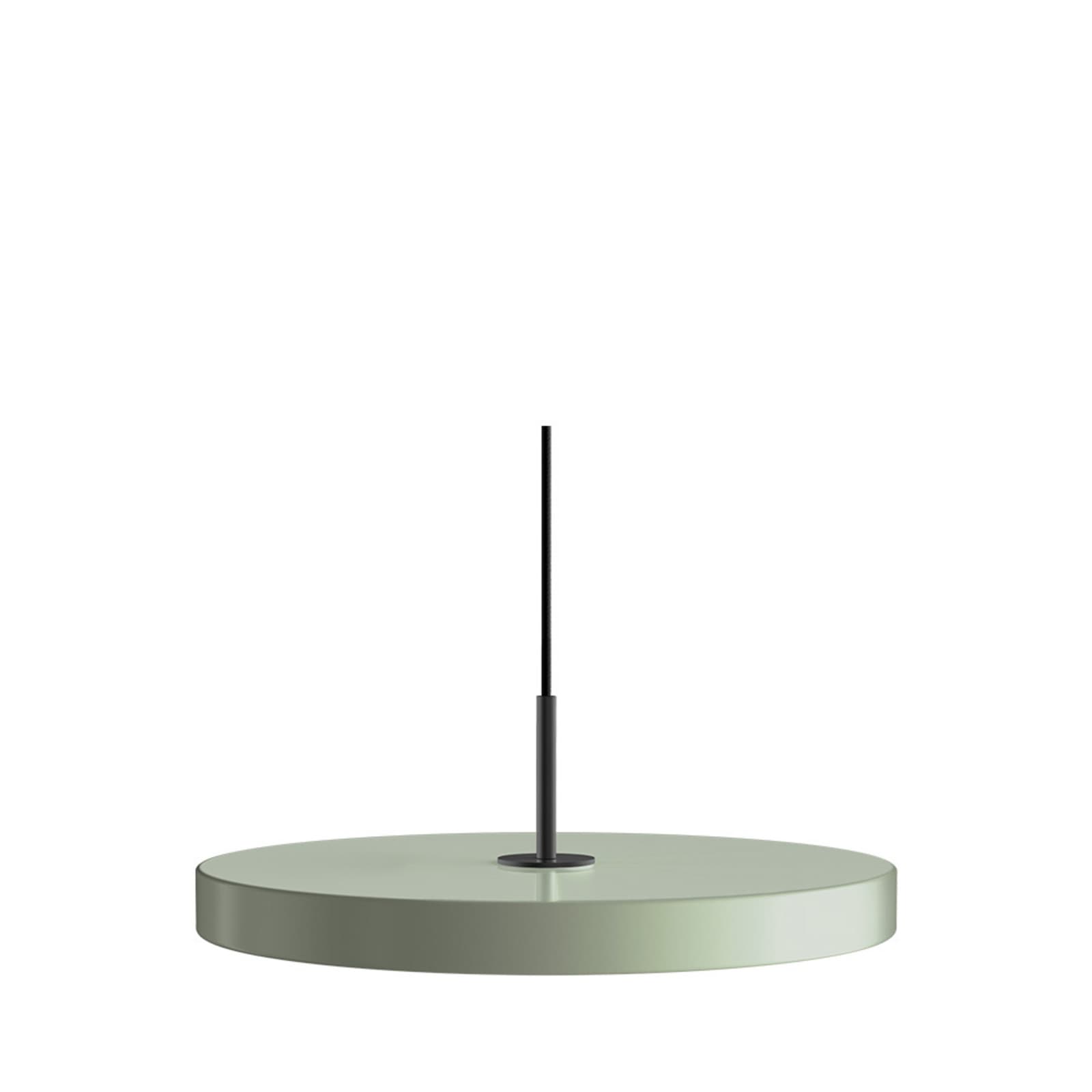 Asteria Plus hengelampe, Ø 43 cm, lysegrønn/svart - UMAGE - Stue - Metall