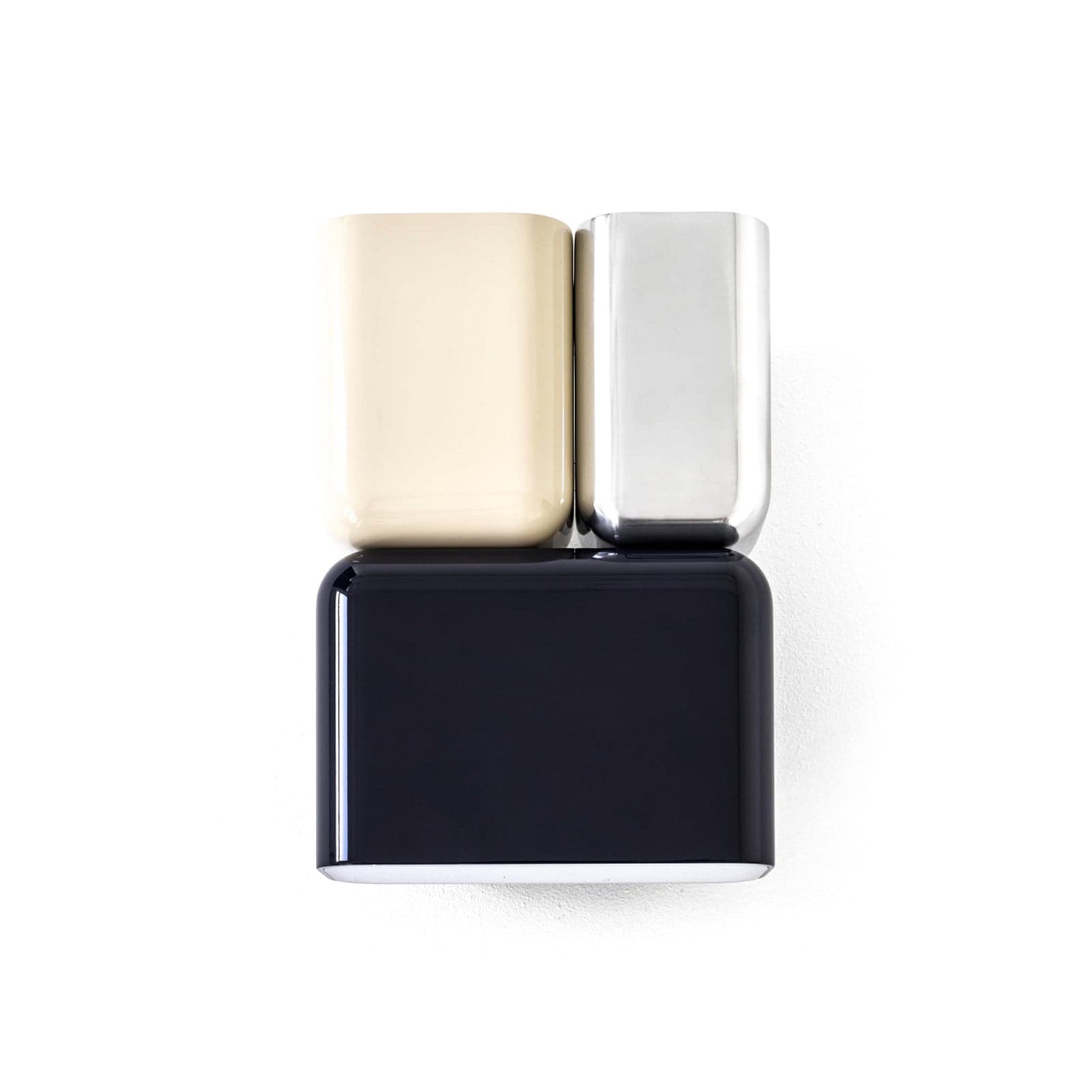 Tabata LN10 vegglampe Deep Blue/Ivory - &Tradition - Stue - Design - Aluminium - Med flere lyskilder