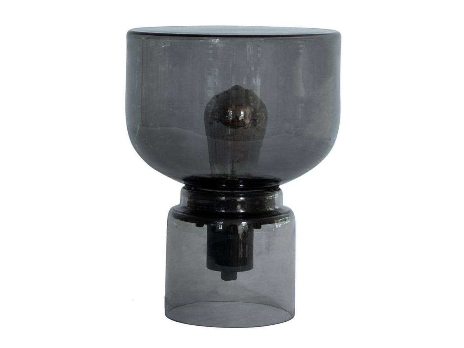 Grace bordlampe Smokey Grey – Watt & Veke Watt & Veke - Stue - Skandinavisk - Glass - Med en lyskilde