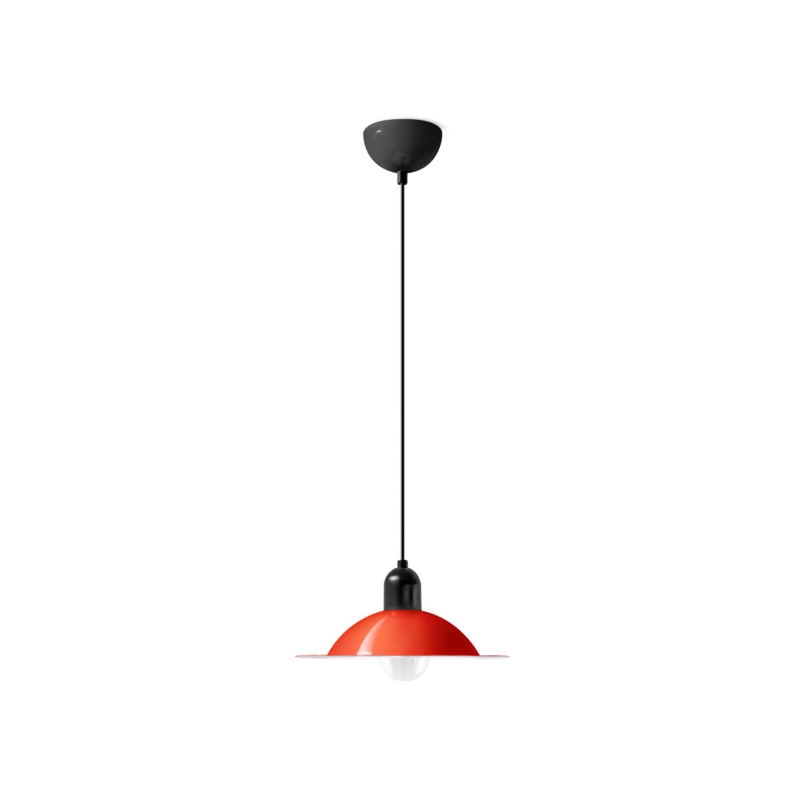 Lampiatta LED-hengelampe, korall, Ø 28 cm - Stilnovo - Stue - Design - Metall - Med en lyskilde