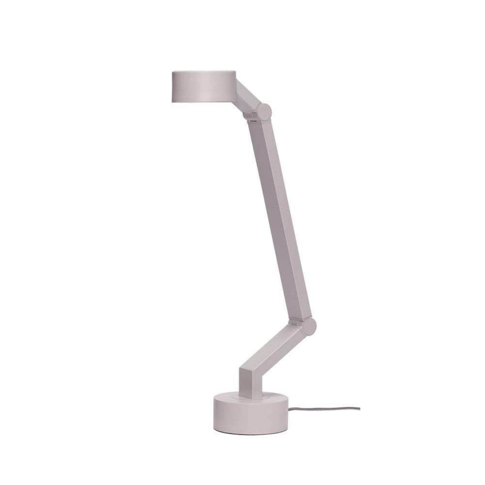 Verve Bordlampe Lysegrå - Hübsch - Arbeidsrom / kontor - Plast