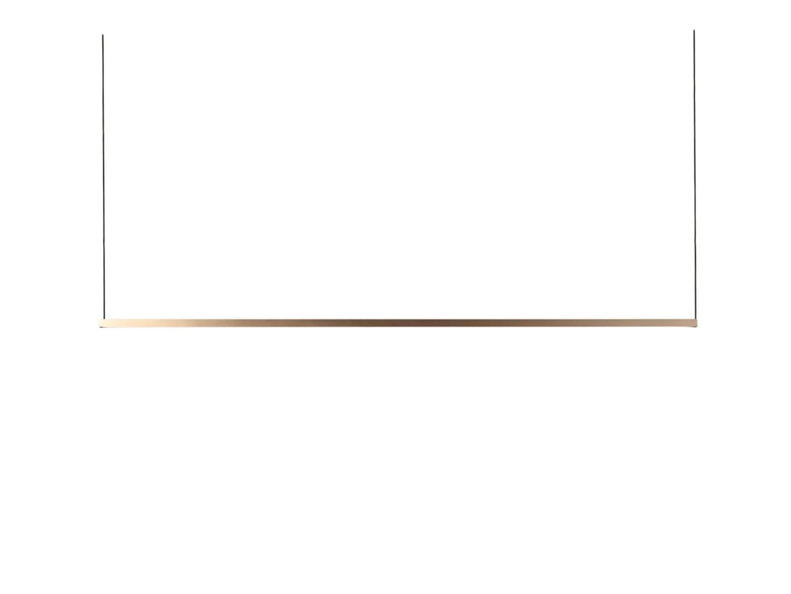 stripe S1500 pendellampe, bronse, 150 cm, CCT - Light-Point - Stue - Aluminium