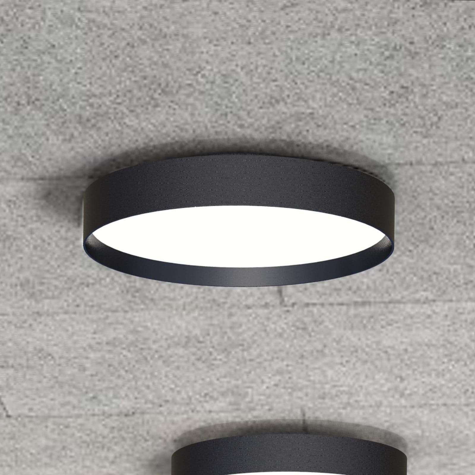 Lucia 45 Taklampe Black - Loom Design - Stue - Moderne - Metall - Rund