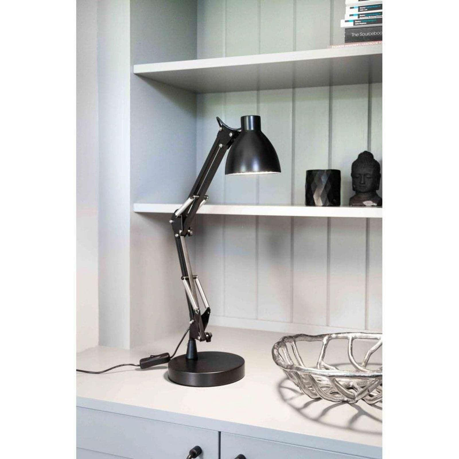 Bronx LED Bordlampe Black - Halo Design - Arbeidsrom / kontor - Aluminium