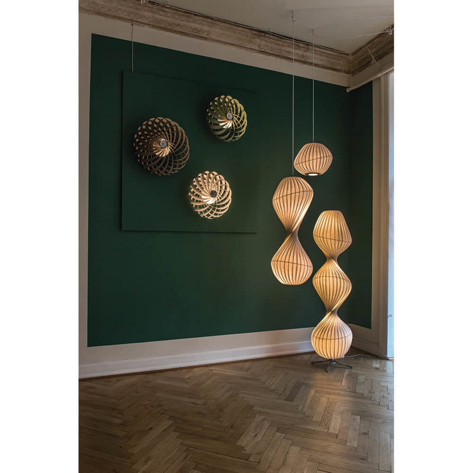 TR5 Vegglampe Ø40 Birch Natural - Tom Rossau - Stue - Tre