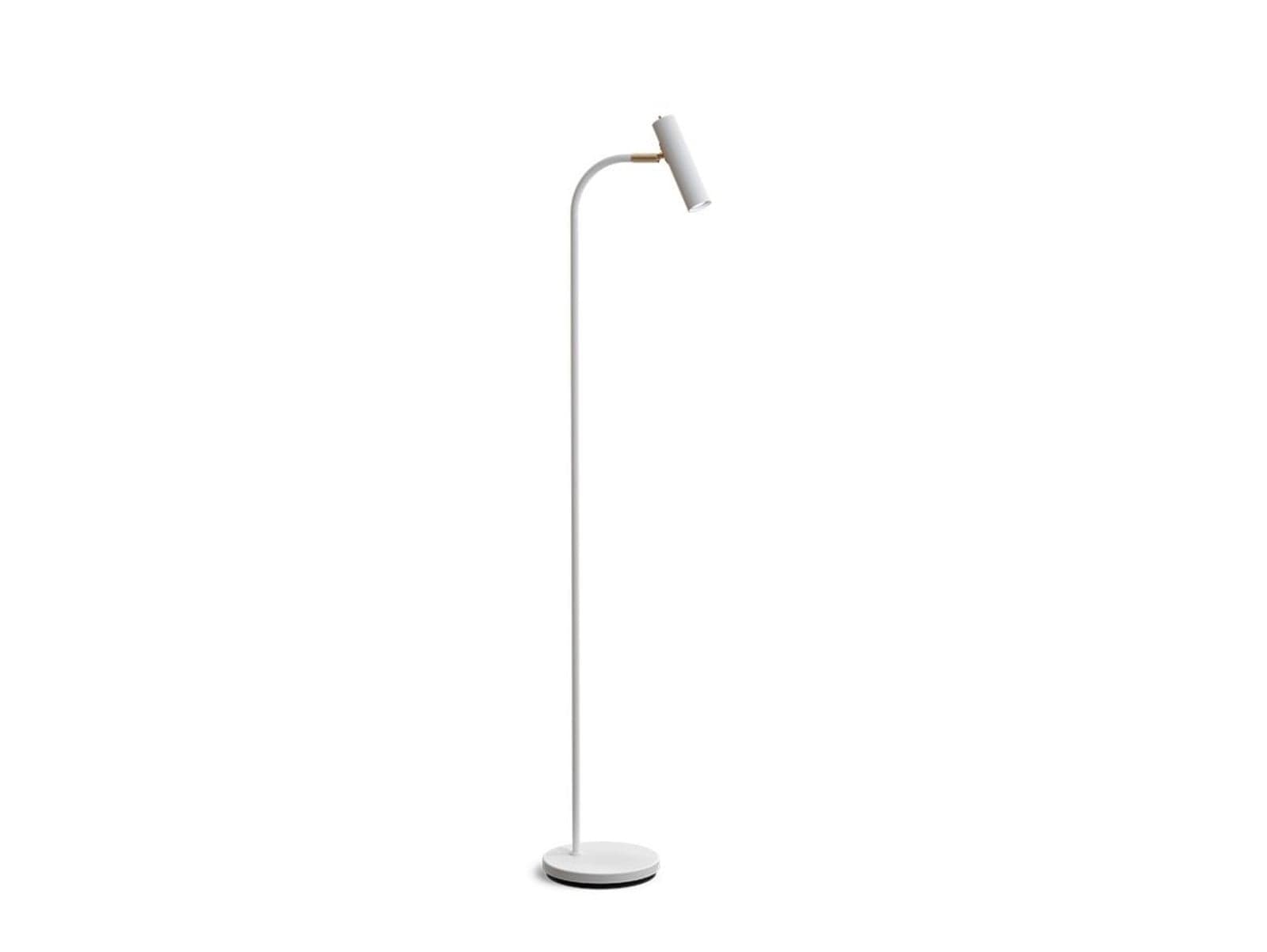Slender Gulvlampe White/Brass - Belid - Stue - Metall
