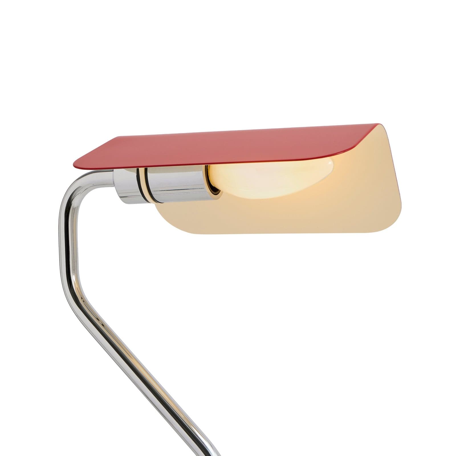 Apex bordlampe, rød, høyde 38 cm, E14, stål – HAY - Stue - Design - Metall - Med en lyskilde