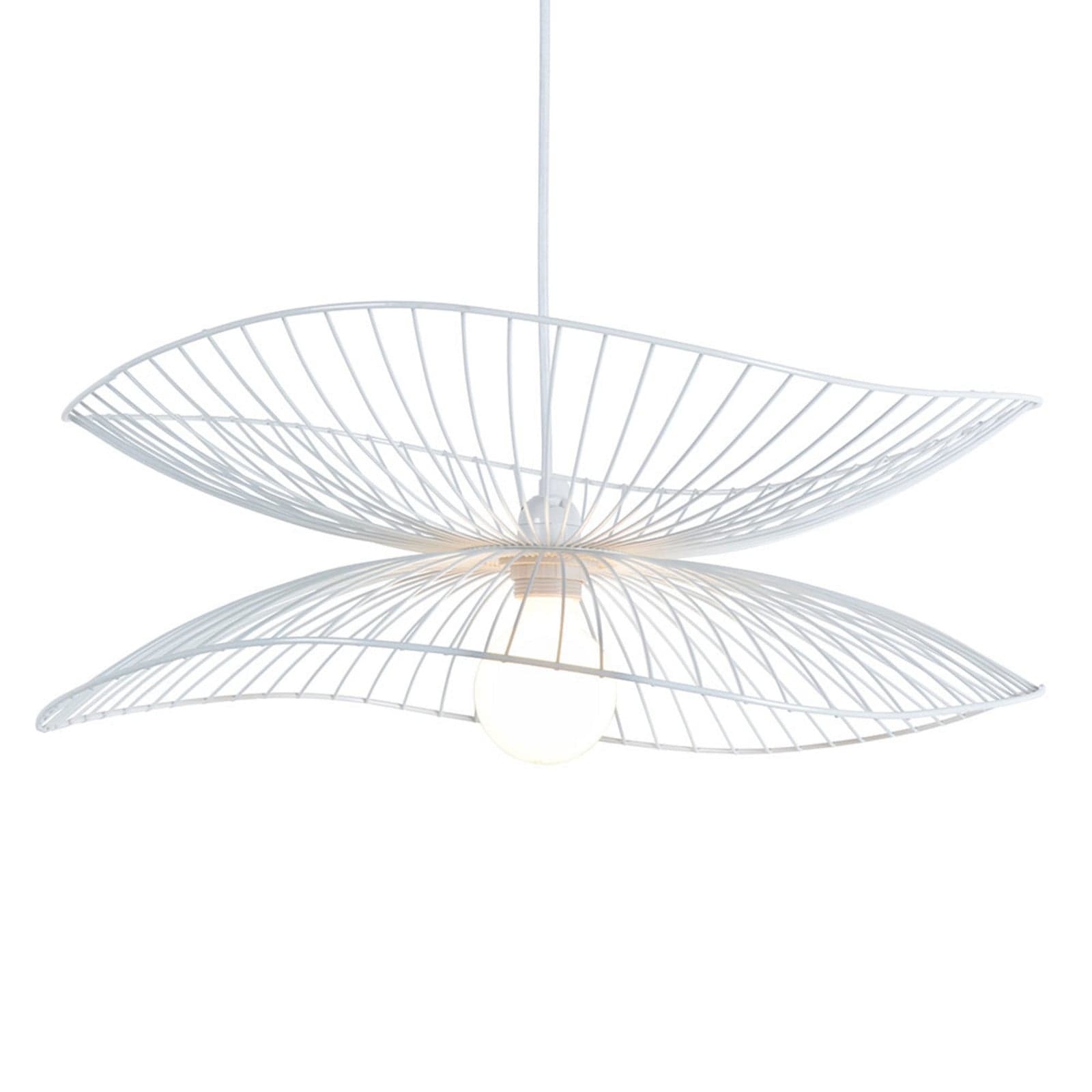 Libellule pendellampe S hvit – Forestier Libellule S - Stue - Design - Metall - Med en lyskilde