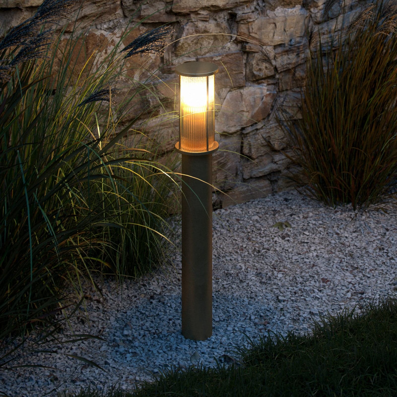 Linton Hage Lampe Brass - Nordlux Linton Garden - Metall - Med en lyskilde