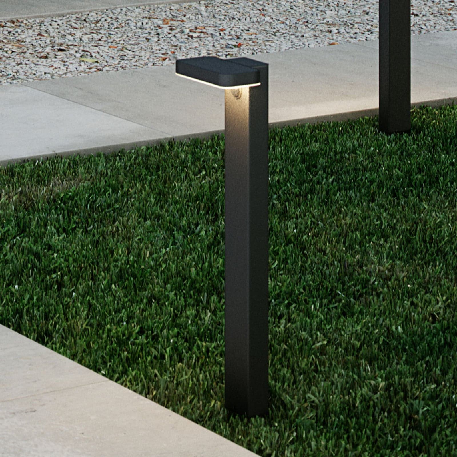 Rica Square LED solcelle hagebelysning svart - Nordlux - Moderne - Metall - Med en lyskilde