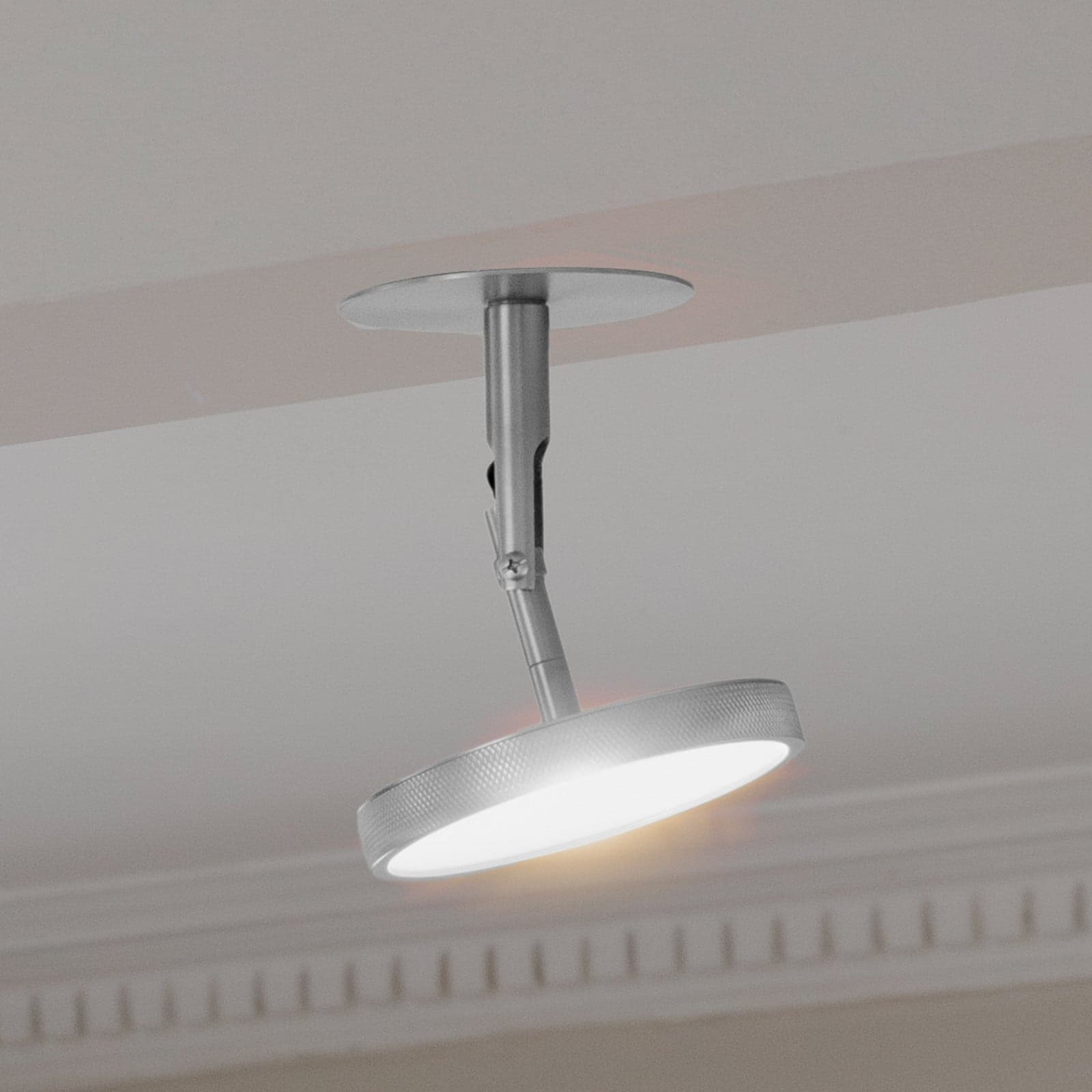 Asteria Spot Taklampe Polished Steel - UMAGE - Stue - Design - Metall - Med skjerm