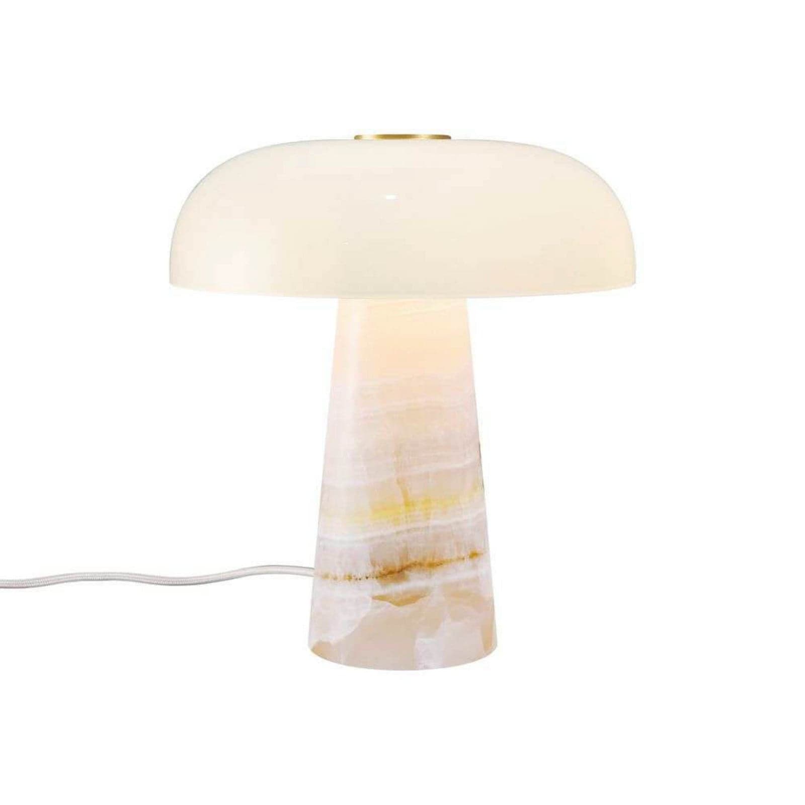 Glossy bordlampe Mini Rosa - DFTP DFTP by Nordlux - Stue - Skandinavisk - Marmor - Med skjerm