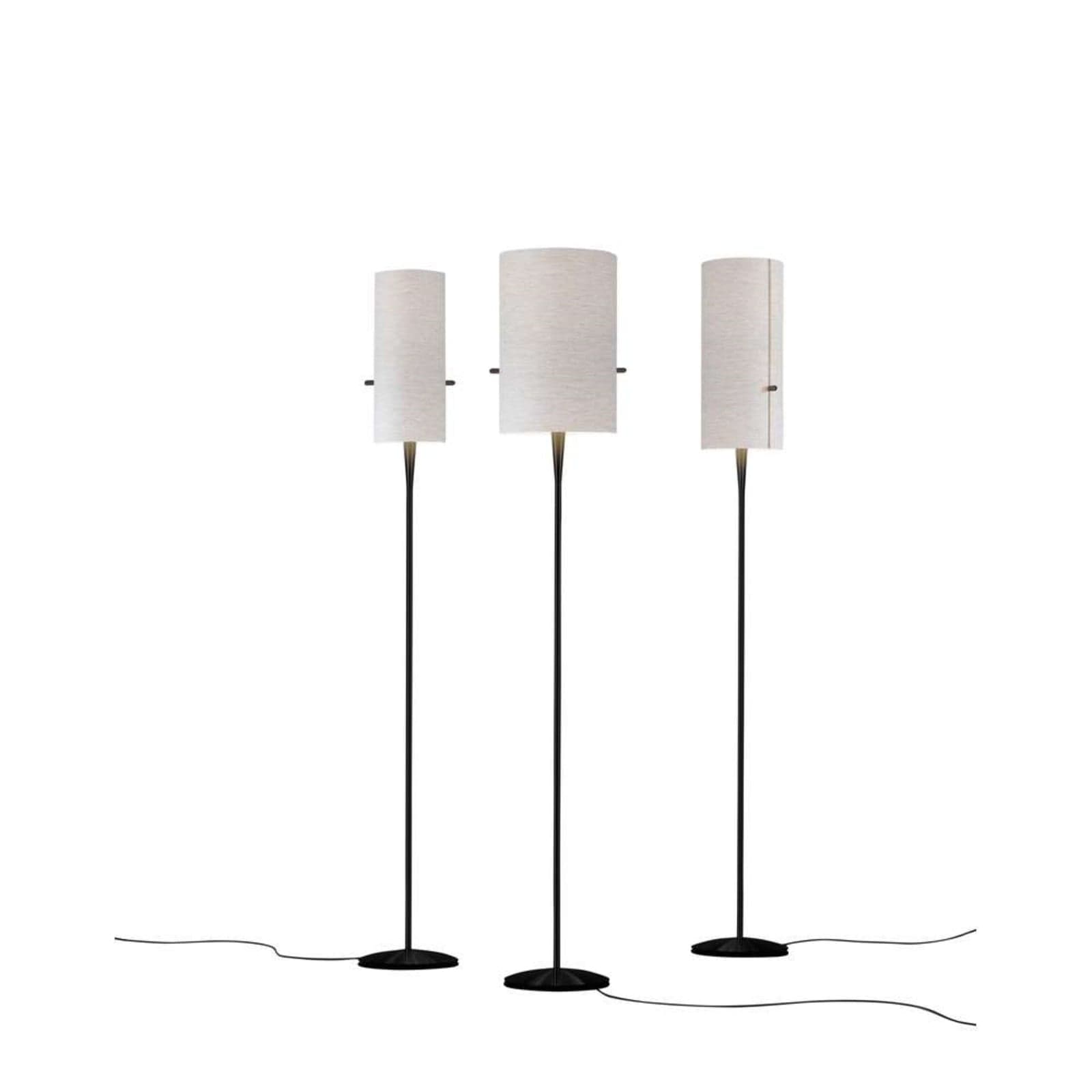 Club Gulvlampe L Black/Melange Grey - Serien Lighting - Stue - Metall