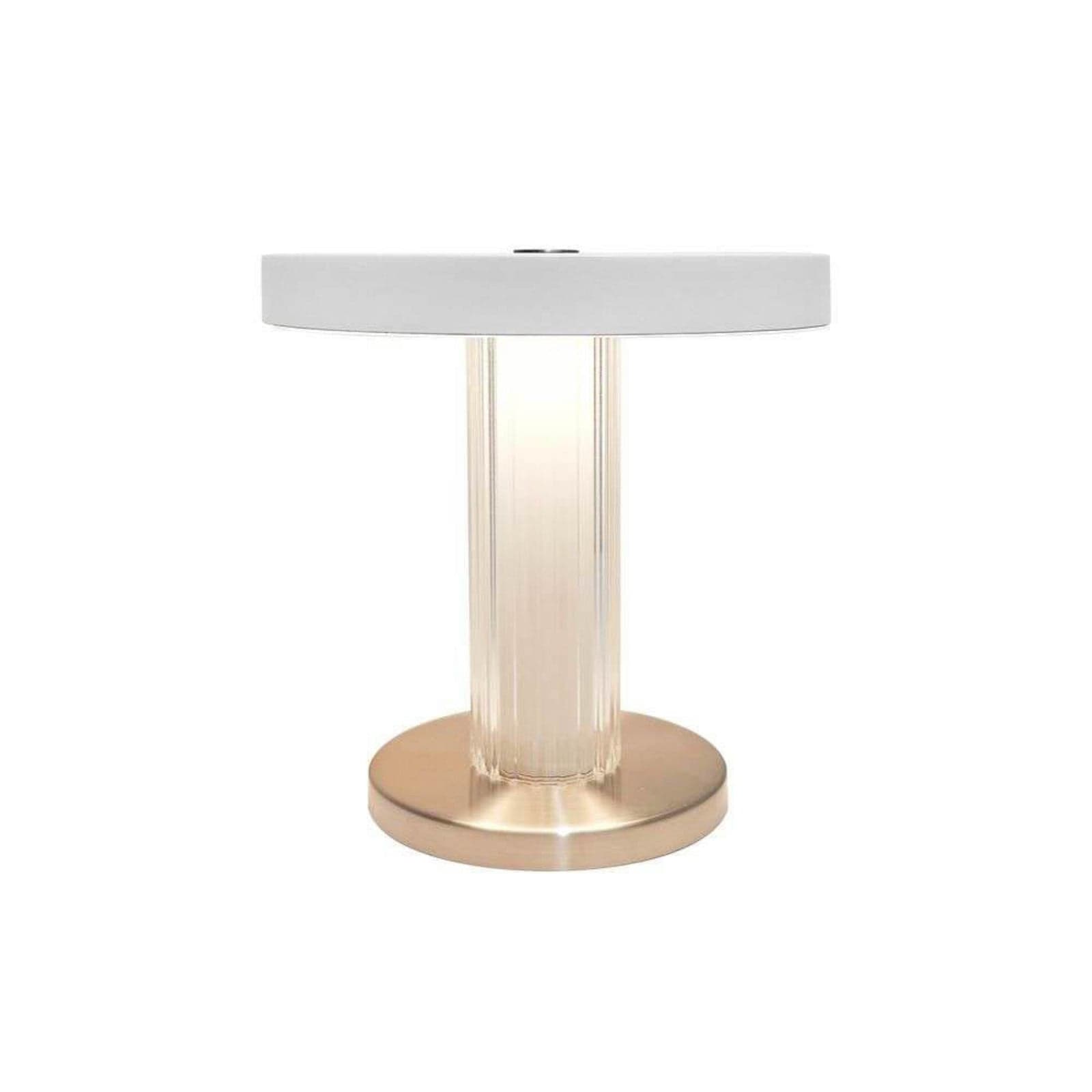 Trezzi Portable bordlampe hvit - DFTP DFTP by Nordlux - Stue - Skandinavisk - Metall - Med skjerm