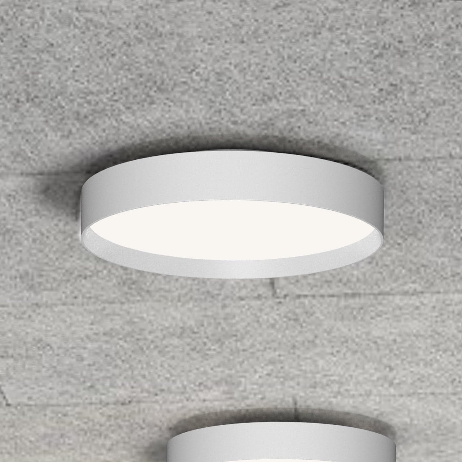 Lucia 45 Taklampe White - Loom Design - Stue - Moderne - Metall - Rund