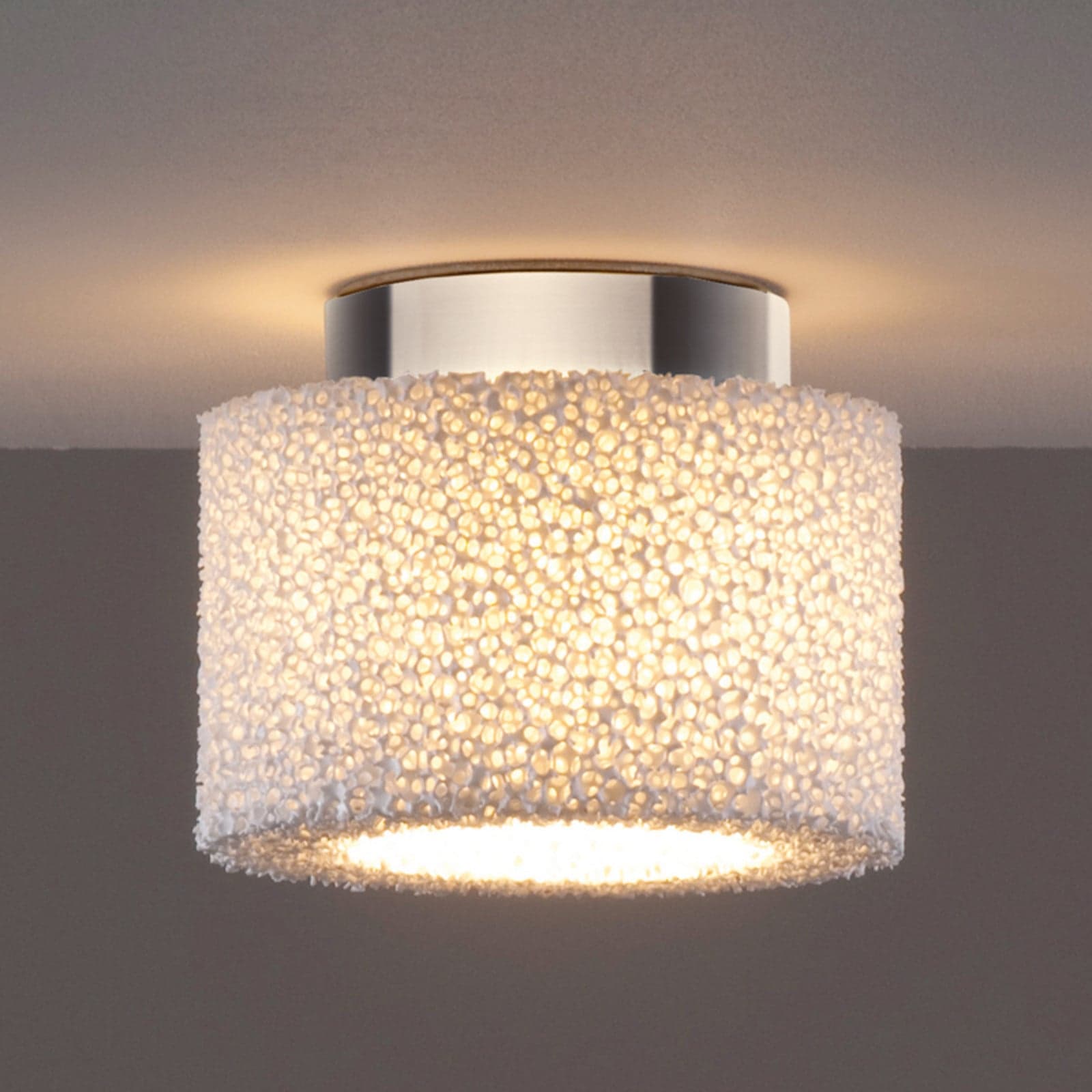 Reef LED Taklampe Polished/White - Serien Lighting - Stue - Design - Plast - Rund