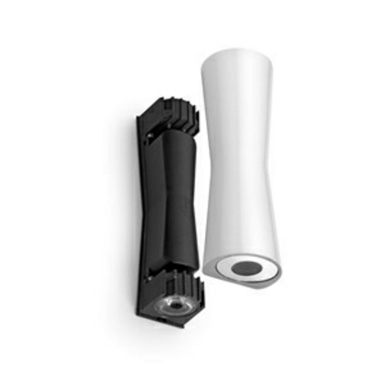 Clessidra 20°+20° Vegglampe Hvit - Flos - Stue - Metall