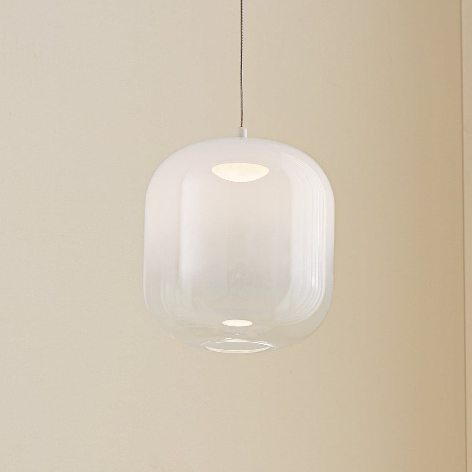 Avelina LED Pendel Hvit - Lucande Avelinra - Stue - Moderne - Glass - Med en lyskilde