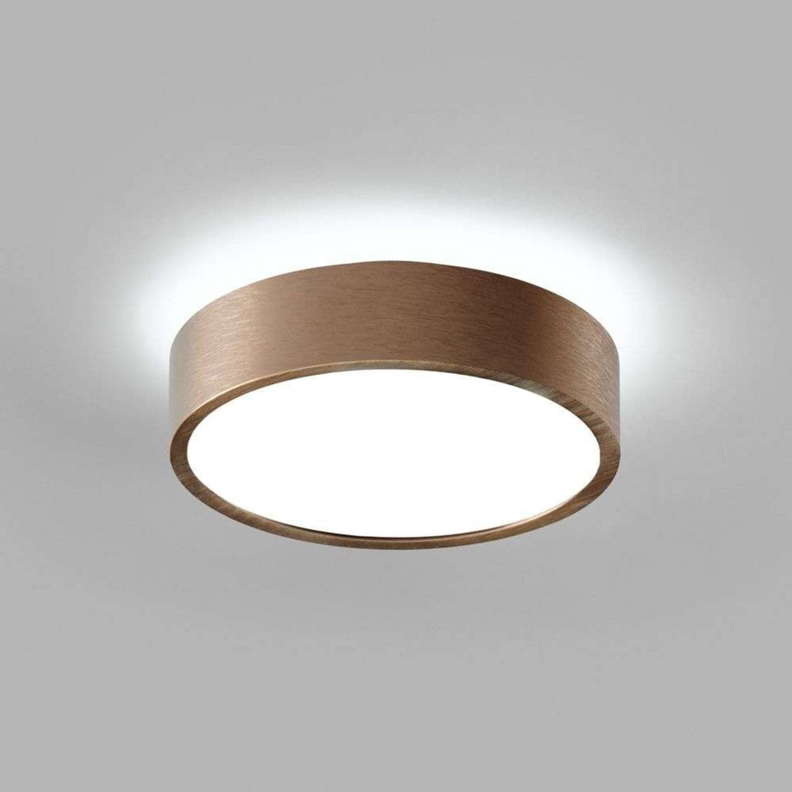 Shadow 2 taklampe, IP54, 6,5 cm, messing - LIGHT-POINT - Stue - Aluminium