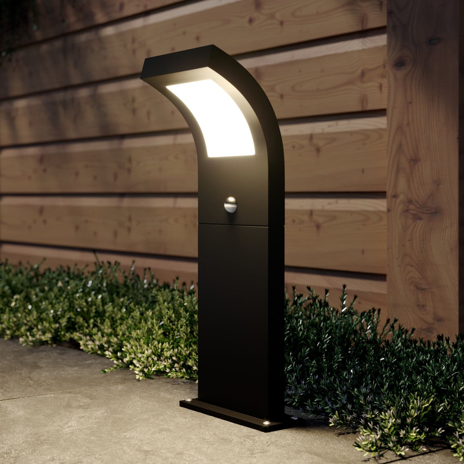 Advik Utendørs Hage Lampe w/Sensor H60 Graphite - Arcchio - Terrasse - Moderne - Aluminium - Med en lyskilde